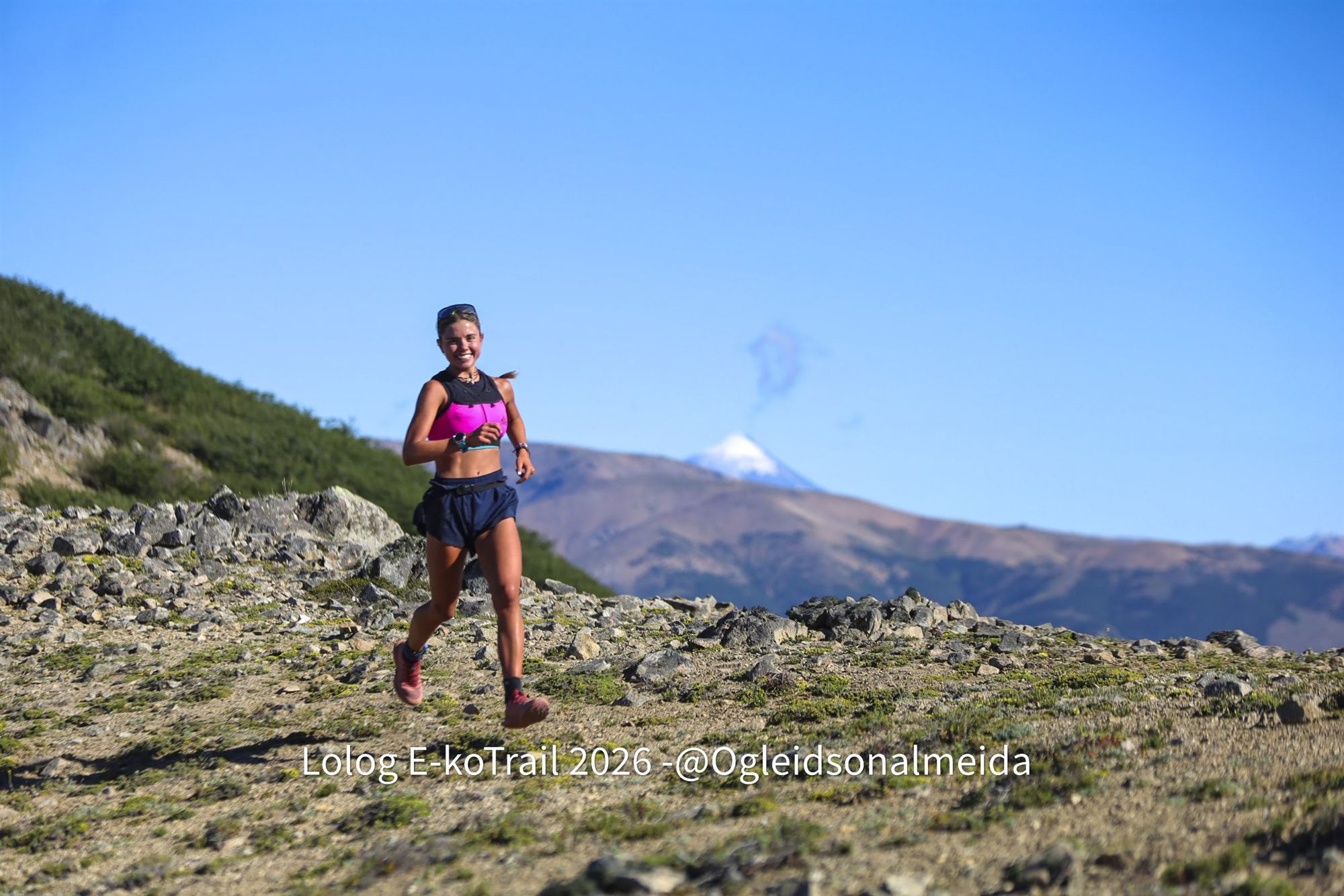 Mai Coletto en la montaña